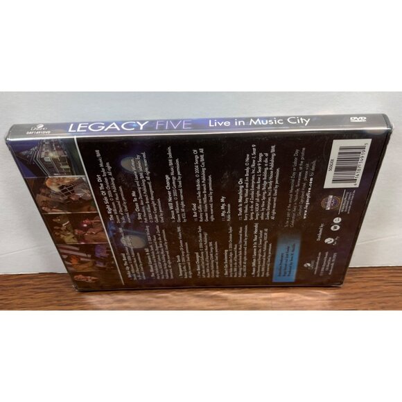 Legacy Five Live In Music City DVD Nashville TN Souther Gospel Quartet SEALED - Picture 3 of 6